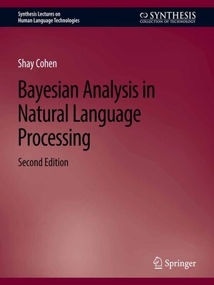cover image of Bayesian Analysis in Natural Language Processing